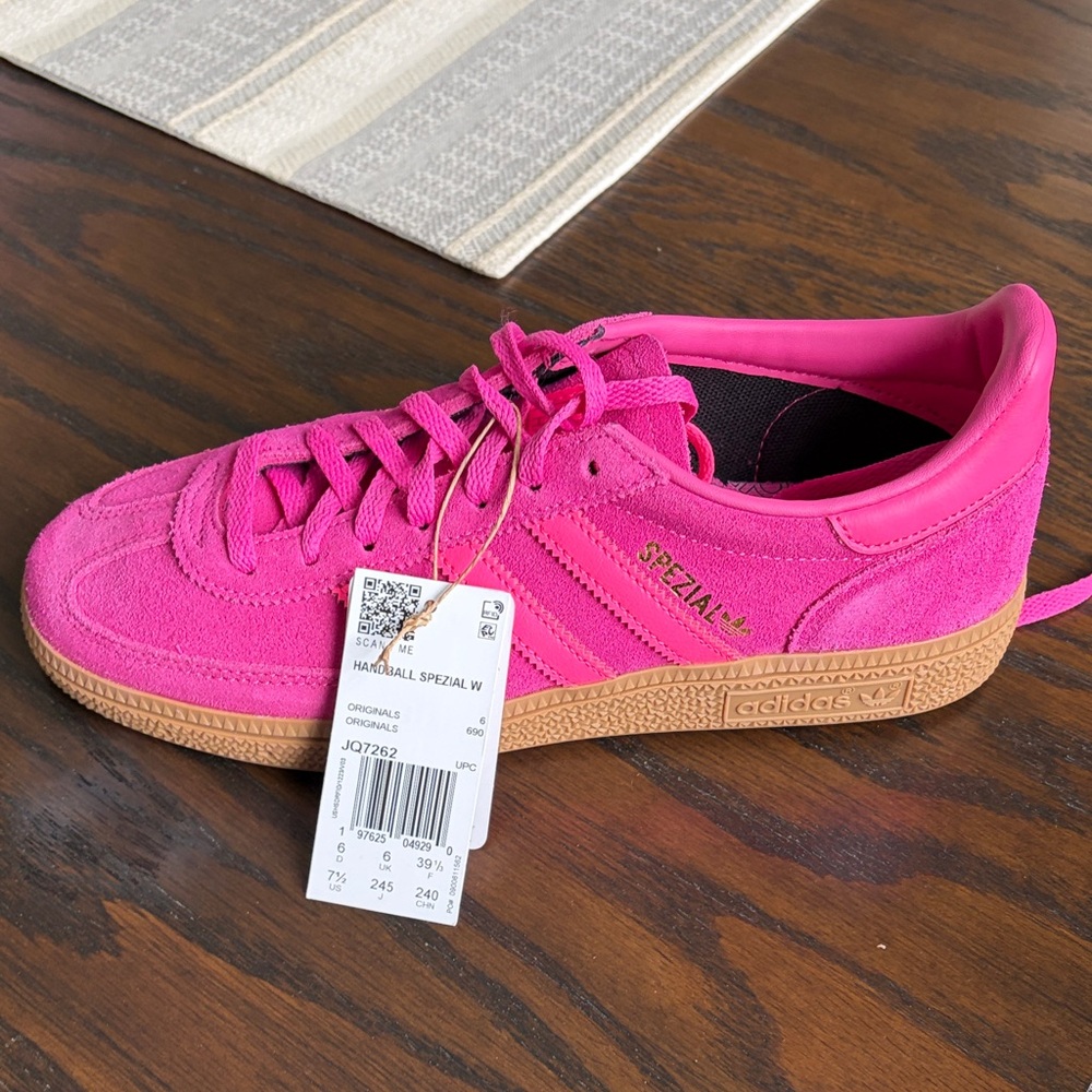 Adidas Women's Pink Spezial Sneakers